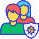 Enfermedades Pandemia Virus Icono