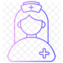 Enfermeira Cuidados De Saude Enfermagem Ícone