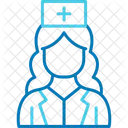 Enfermeira Cirurgia Plastica Profissional Medico Ícone