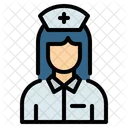 Enfermeira Medico Avatar Ícone