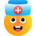 Enfermeira Emoji Emoticons Ícone