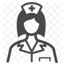Enfermera Ocupacion Avatar Icono