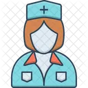 Enfermera Medico Doctor Icon