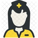 Enfermera Monja Doctor Icon