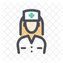 Enfermera Doctor Clinica Icon