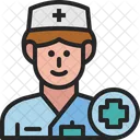 Enfermera Cuidador Ocupacion Icono