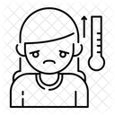 Temperatura Coronavirus Covid 19 Icono