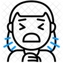 Enfermo Coronavirus Covid Icono