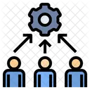 Negocio Enfoque Objetivo Icono
