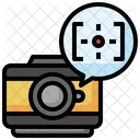 Enfoque Camara Fotografia Icono