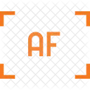 Enfoque automático  Icono