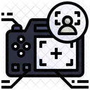 Enfoque facial  Icono