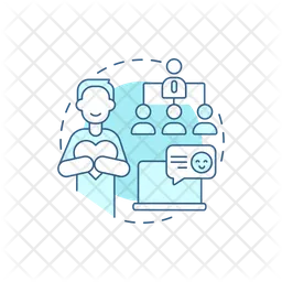 Engage with supporters  Icon