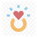 Engagement Ring Heart Icon