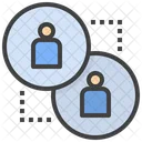 Engagement Relation Substitution Icon