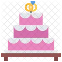 약혼 케이크  아이콘