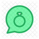 Engagement Chat  Icon