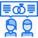 Engagement Conversation  Icon