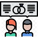 Engagement Conversation  Icon
