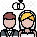 Engagement Couple  Icon