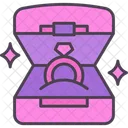 Engagement Diamond Ring Icon