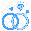 Engagement Ring Love Icon