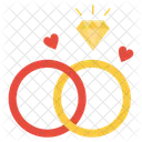 Engagement Ring Love Icon