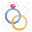 Ring Diamond Love Icon
