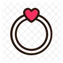 Engagement Ring Valentine Ring Ring Icon
