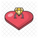 Ring Engagement Love Icon