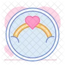 Engagement Ring Gift Icon