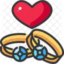 Diamond Heart Jewel Icon