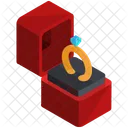 Engagement Ring Box Icon