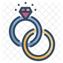 Ring Diamond Love Icon
