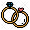 Love Wedding Ring Icon