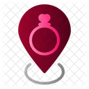 Ring Location Love Icon
