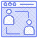 Engaging User Interface Duotone Line Icon Icon
