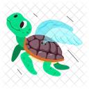 Schildkroten Cartoon Schildkroten Aufkleber Schildkroten Cartoon Symbol