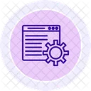 Engenharia de roda dentada  Ícone