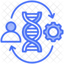 Engenharia Genetica Medica Sistema Ícone