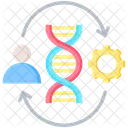 Engenharia Genetica Medica Sistema Ícone