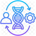 Engenharia Genetica Medica Sistema Ícone