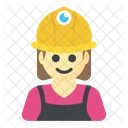 Engenheiro Avatar Trabalhador Icon