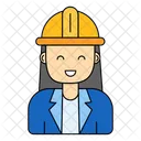 Engenheira Engenheira Mulher Ícone