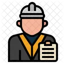 Engenheiro Trabalho Avatar Ícone