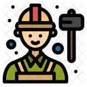 Engenheiro Trabalhador Avatar Ícone