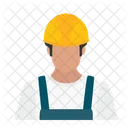 Engenheiro Construcao Avatar Ícone