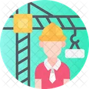 Engenheiro Empreiteiro Campo Icon