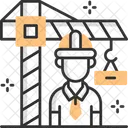 Engenheiro Empreiteiro Campo Icon