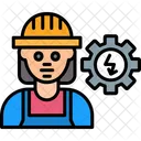Engenheiro Eletricista Tecnico Ícone